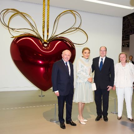 Inauguration of the Art Lovers exhibition