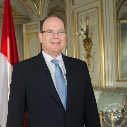 Message of H.S.H Prince Albert II