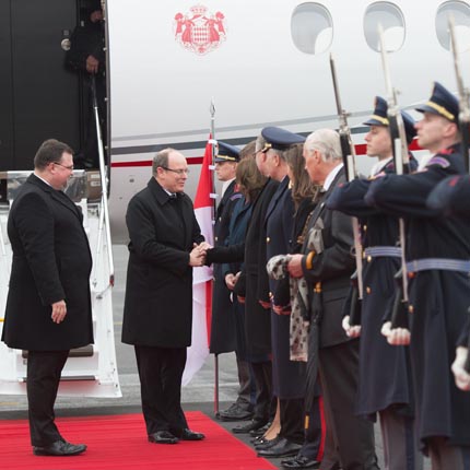State visit by HSH Prince Albert II of Monaco to the Czech Republic