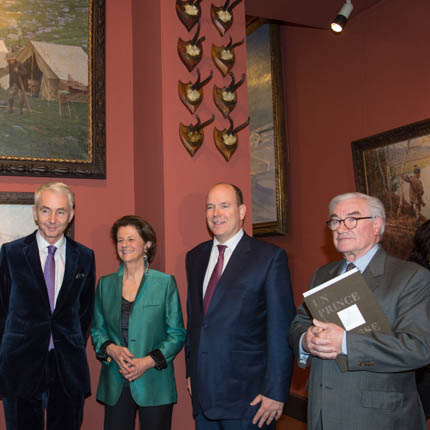 Vernissage de l'exposition  Un Prince à la Chasse, Albert Ier de Monaco (1848-1922)