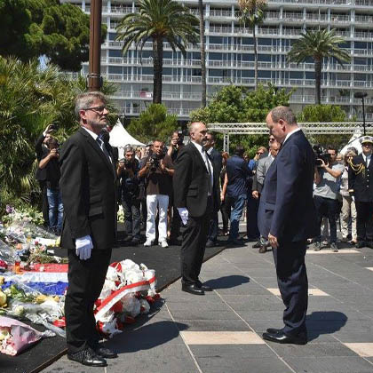 Minute of Silence in Nice and Monaco
