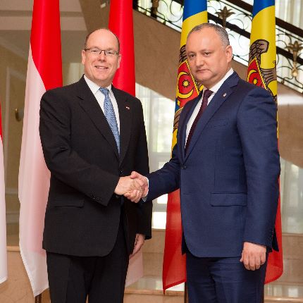 H.S.H. Prince Albert II’s Official Visit to Moldova - 4 and 5 May 2017