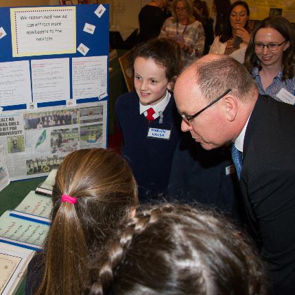 H.S.H. Prince Albert II in Drogheda (Ireland)