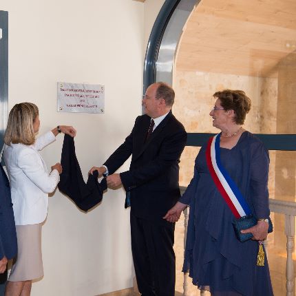 Trip by H.S.H. Prince Albert II to New Aquitaine