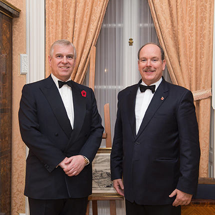 H.R.H. Prince Andrew, Duke of York in Monaco