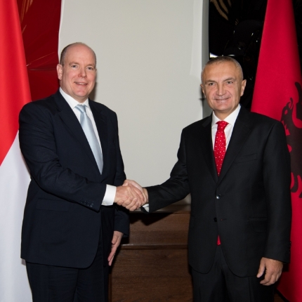 H.S.H. Prince Albert II of Monaco's official visit to Albania 