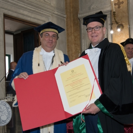 Visit of H.S.H. Prince Albert II to Italy - 15 and 16 May 2018