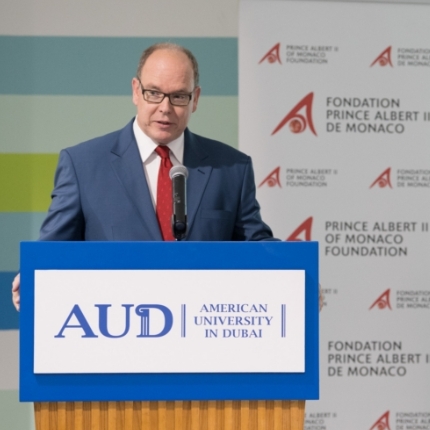 Visit by H.S.H. Prince Albert II to Dubai
