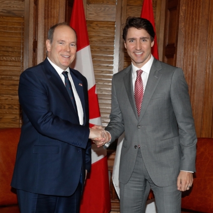 Visit by H.S.H. the Prince in Canada