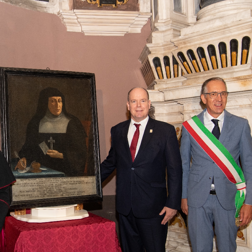 Visit of H.S.H. Prince Albert II to San Remo (Italy) 