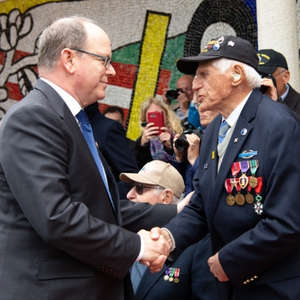 Trip of H.S.H. the Prince to Normandy