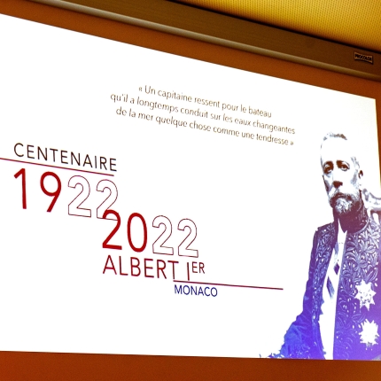 Launch of the commemorations of the centenary of the death of Prince Albert I of Monaco