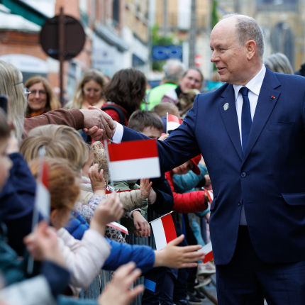 Visit by H.S.H. Prince Albert II to the Ardennes