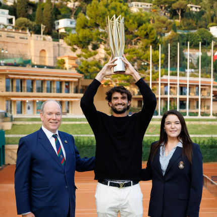 Valentin Vacherot returns to the Principality after winning the Shanghai Masters 1000 title