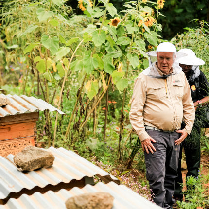 Visit of H.S.H. Prince Albert II to Rwanda