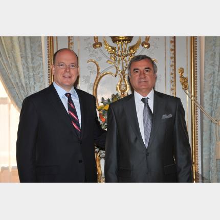 Presentation of Credentials by H.E. Mr Tarik ALIEV, Ambassador Extraordinary and Plenipotentiary of...