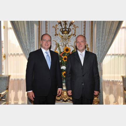 Presentation of Credentials by H.E. Mr Pavel FISCHER, Ambassador Extraordinary and Plenipotentiary...