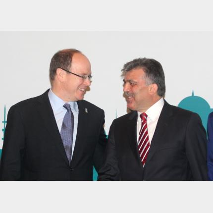 S.A.S. le Prince Albert II de Monaco s'est rendu à Istanbul le lundi 16 mars pour participer au...