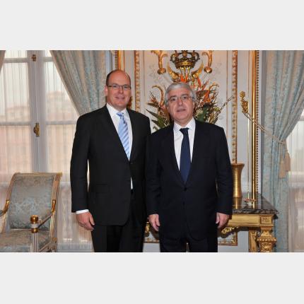Presentation of credentials by HE Francisco Seixas da Costa, Ambassador Extraordinary and...