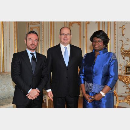 Presentation of credentials by H.E. Mrs Félicité ONGOUORI-NGOUBILI, Ambassador Extraordinary and...