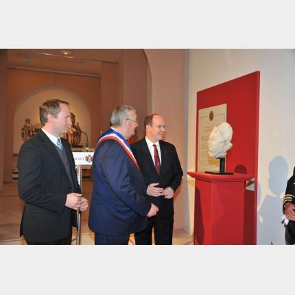 Visit by H.S.H the Prince to Saint-Lô
