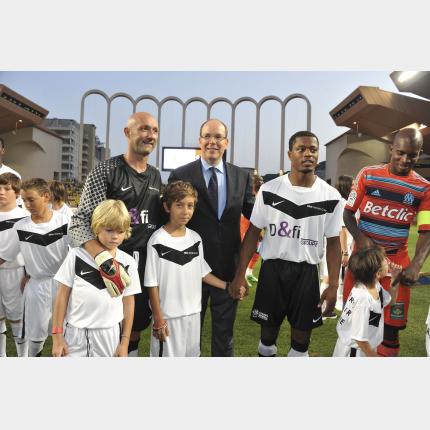 Match de Bienfaisance au Stade Louis II