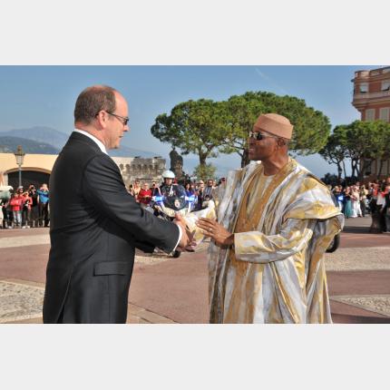 Official visit to the Principality by Amadou Toumani Touré, President of the Republic of Mali