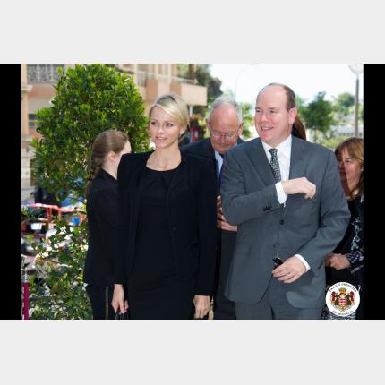 Inauguration of the Lycée Technique et Hotelier of Monaco