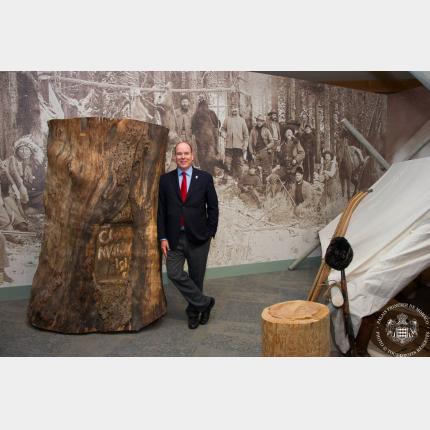 HSH the Prince in His great-great-grandfather's footsteps in Cody, Wyoming