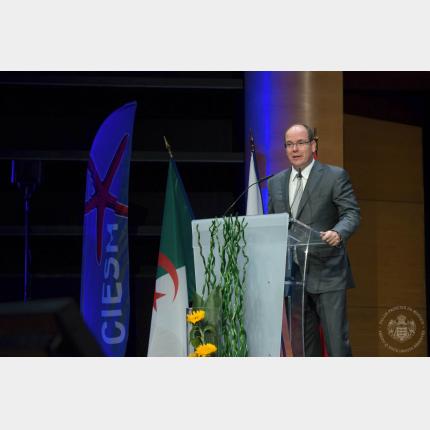 Participation of the Sovereign Prince in the 40th CIESM Congress in Marseille