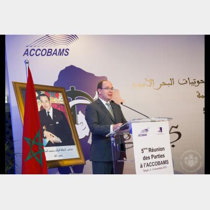 Déplacement de S.A.S le Prince à Tanger