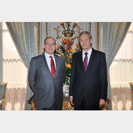 Presentation of Credentials by H.E. Mr Kostiantyn TYMOSHENKO, Ambassador Extraordinary and...
