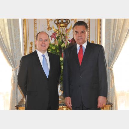 Presentation of Credentials by H.E. Mr Claude MOREL, Ambassador Extraordinary and Plenipotentiary...