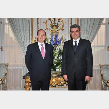 Presentation of Credentials by H.E. Mr Teodor BACONSCHI, Ambassador Extraordinary and...