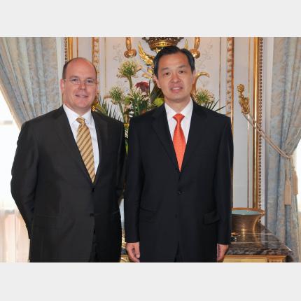 Presentation of Credentials by H.E. Mr KONG Quan, Ambassador Extraordinary and Plenipotentiary of...