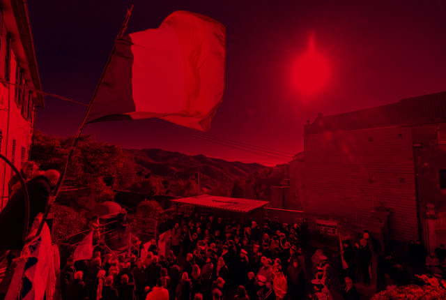 Visite de S.A.S. le Prince Albert II à Stella et Andora en Italie 